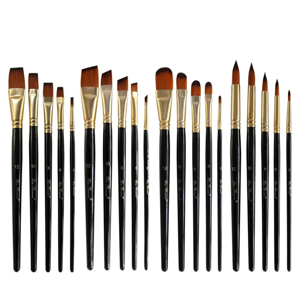 

Nylon Brush Environmental Protection Log Diy Brush Pen Set