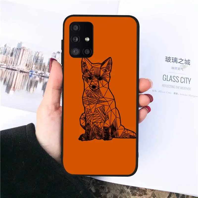 

Anime funny foxs lovely Phone Case For Samsung S6 S7 edge S8 S9 S10 e plus A10 A50 A70 note8 J7 2017
