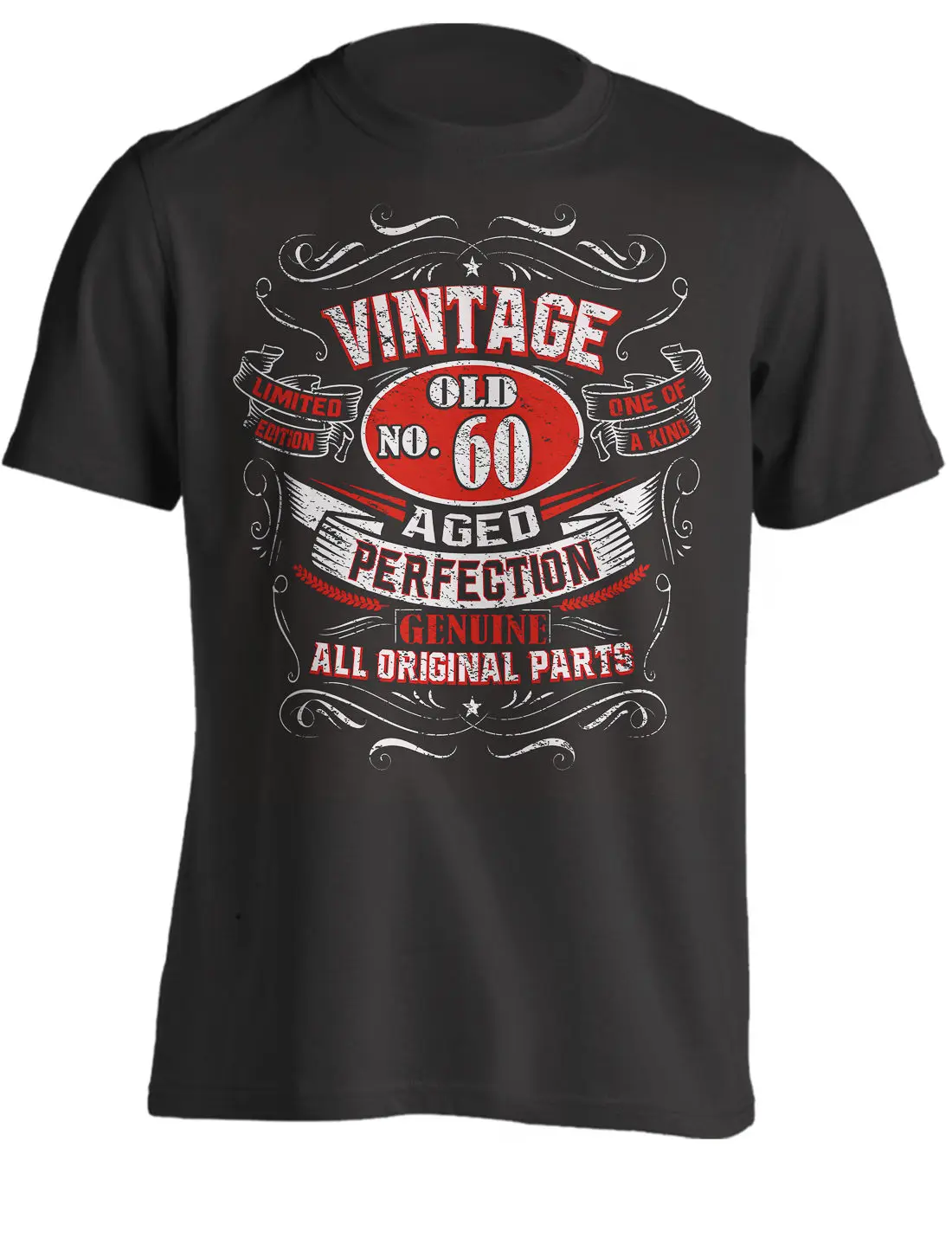 

2019 Newest Men'S Funny Vintage 60th Birthday Gift Shirt for Men Born in 1958 Retro Style Summer T-shirt