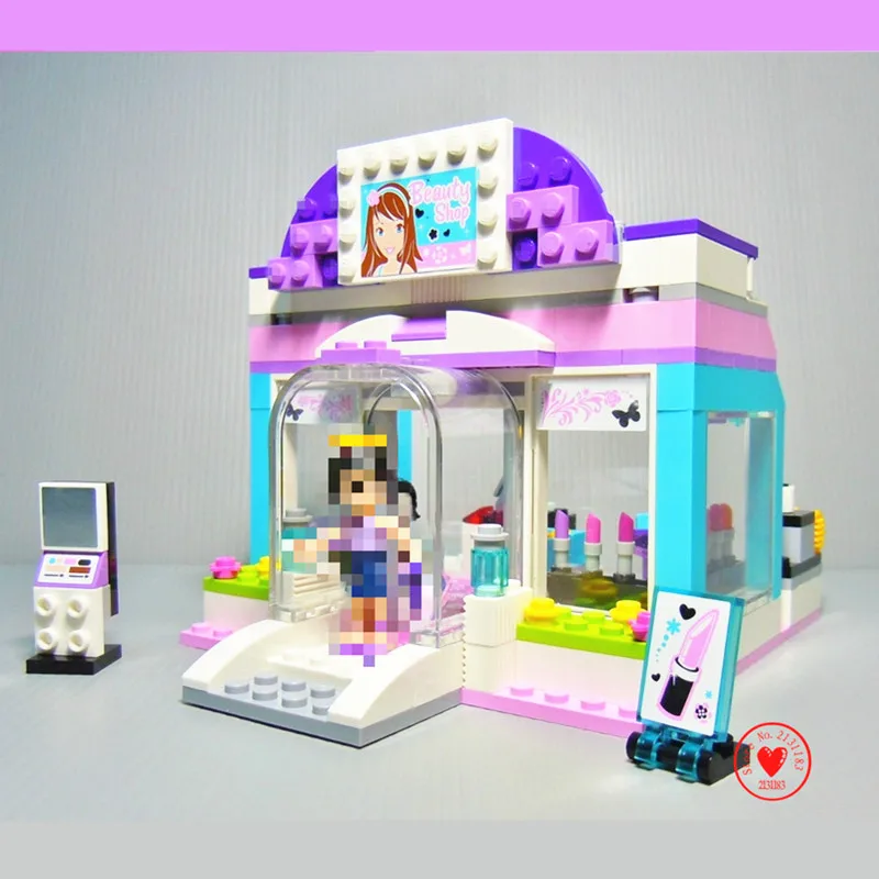 Heartlake Butterfly Beauty Shop Новинка 10156 фигурки друзей строительные блоки кирпичи сделай