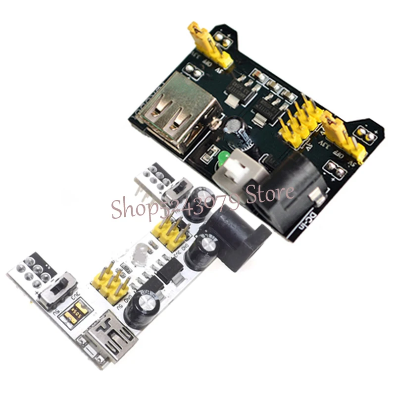 MB102 макет Питание модуль/MB102 белый выделенного электропитания модуль 2 полосная 3 V