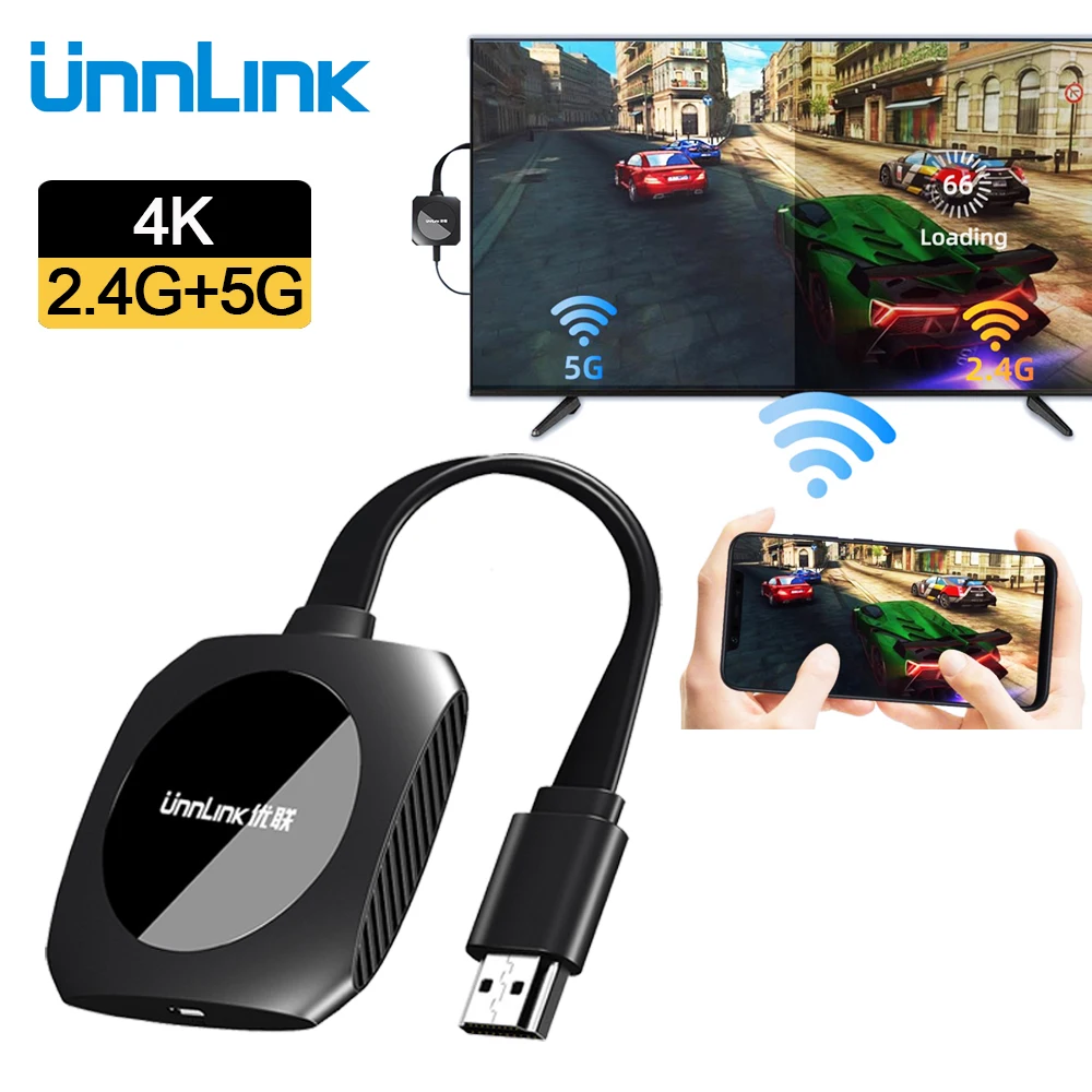 ТВ-карта Unnlink HDMI 4K Miracast DLNA Airplay зеркальное отображение для ios Android ноутбуков