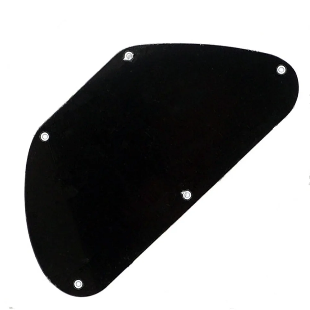 1Pcs Black Plastic Bass Guitar Cavity Cover Cover Back Plate Wiring BackPlate Guitar Pickguard guitar accessories guitar parts
