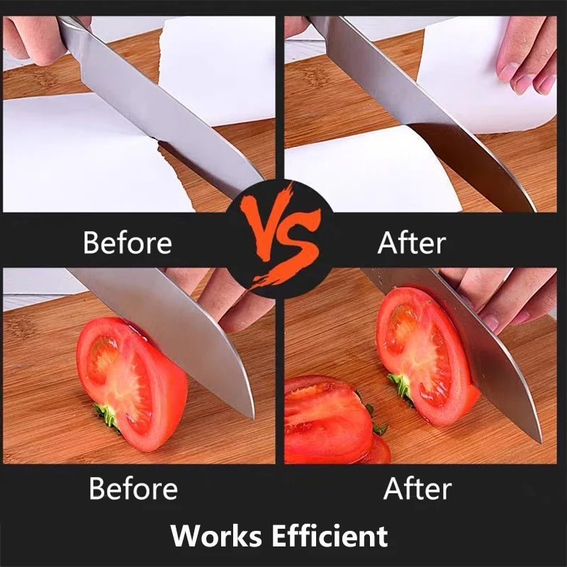 3 этапа точилка для ножей Профессиональная кухонная камня ножи точильный камень