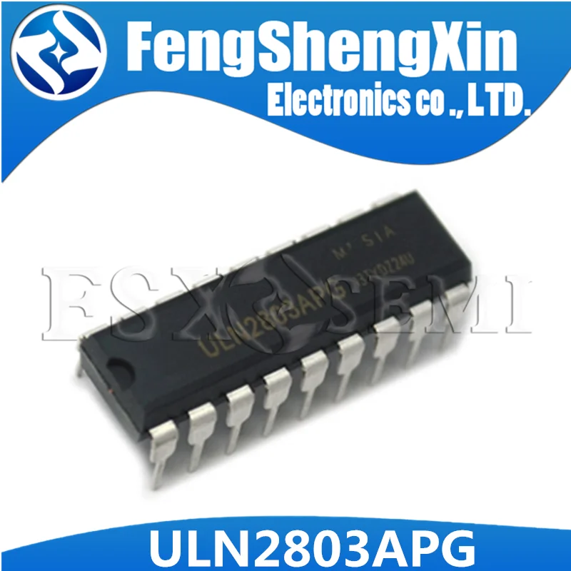 100 шт./лот Новинка ULN2803APG DIP-18 ULN2803AP ULN2803A ULN2803AN транзистор Дарлингтона матрица IC |