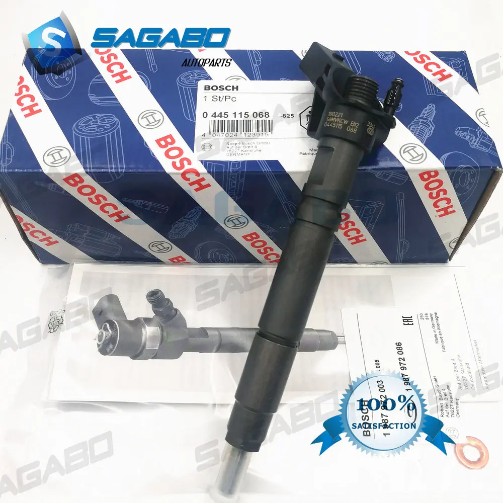 

4 PCS genuine and brand new injector 0445115068/0445115032/0445115073/0445115069 common raill injector