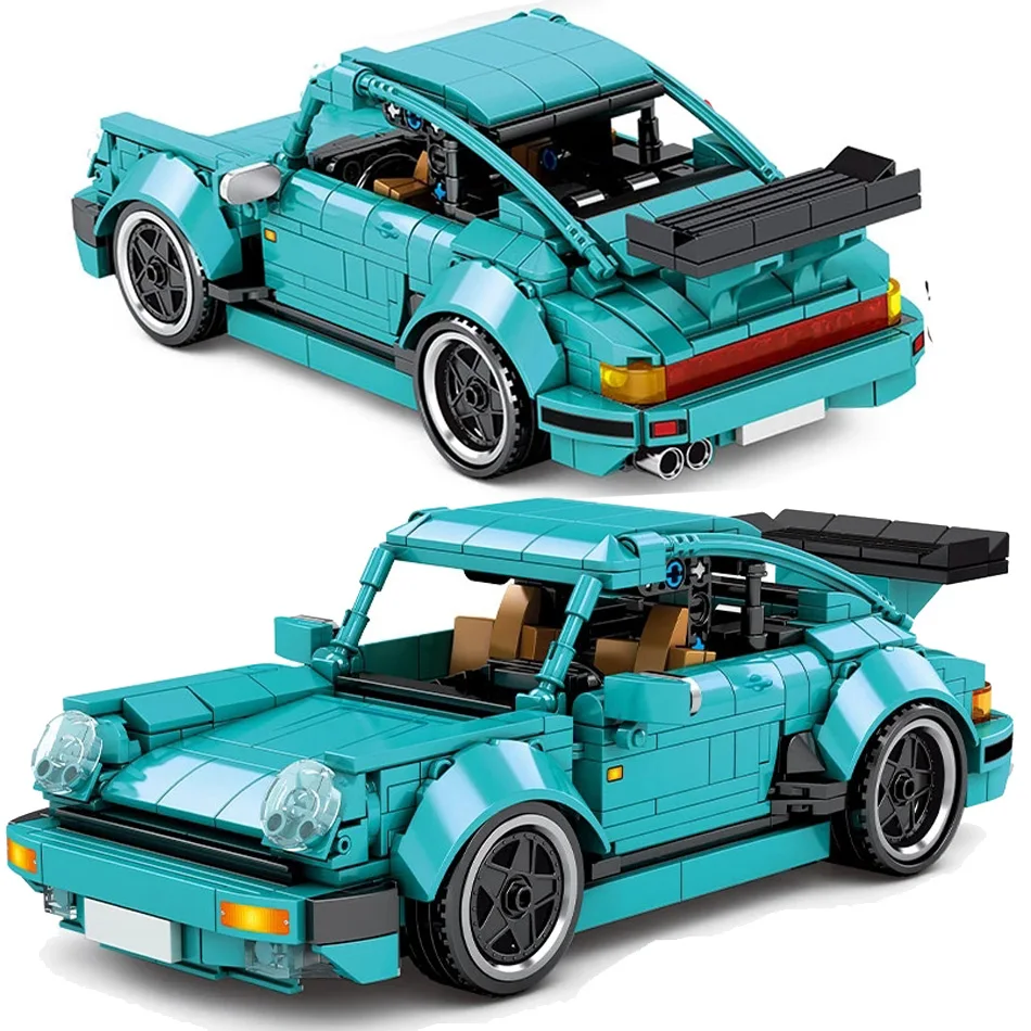

717pcs High-Tech Sports Racing Classic Car Building Blocks Creative Expert Speed Champion Famous Vehicle Bricks Toys For Kids