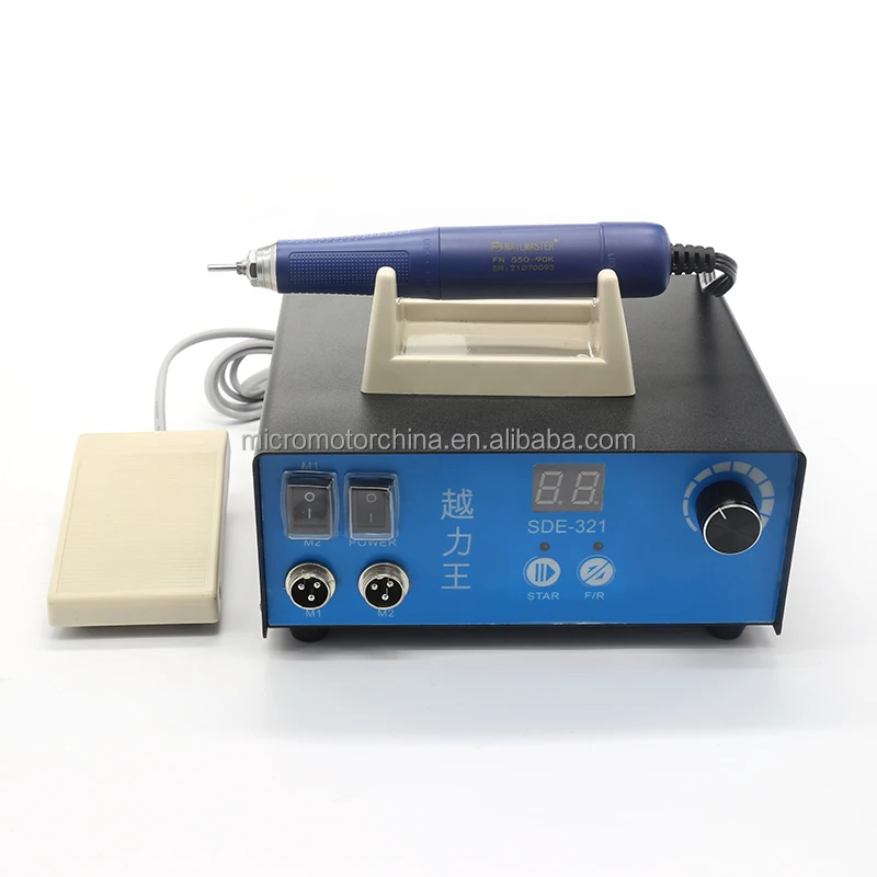 

90000rpm dental micromotor handpiece with foot control electric grinding for jade jewelry wood carving dentistry