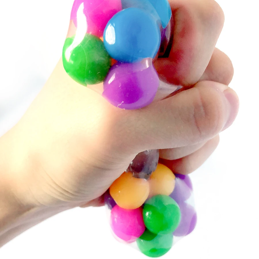 

Снятие стресса для лица красочный шар для аутизма настроение сжимание здоровая игрушка веселый гаджет для детей подарок игрушка-антистрес...
