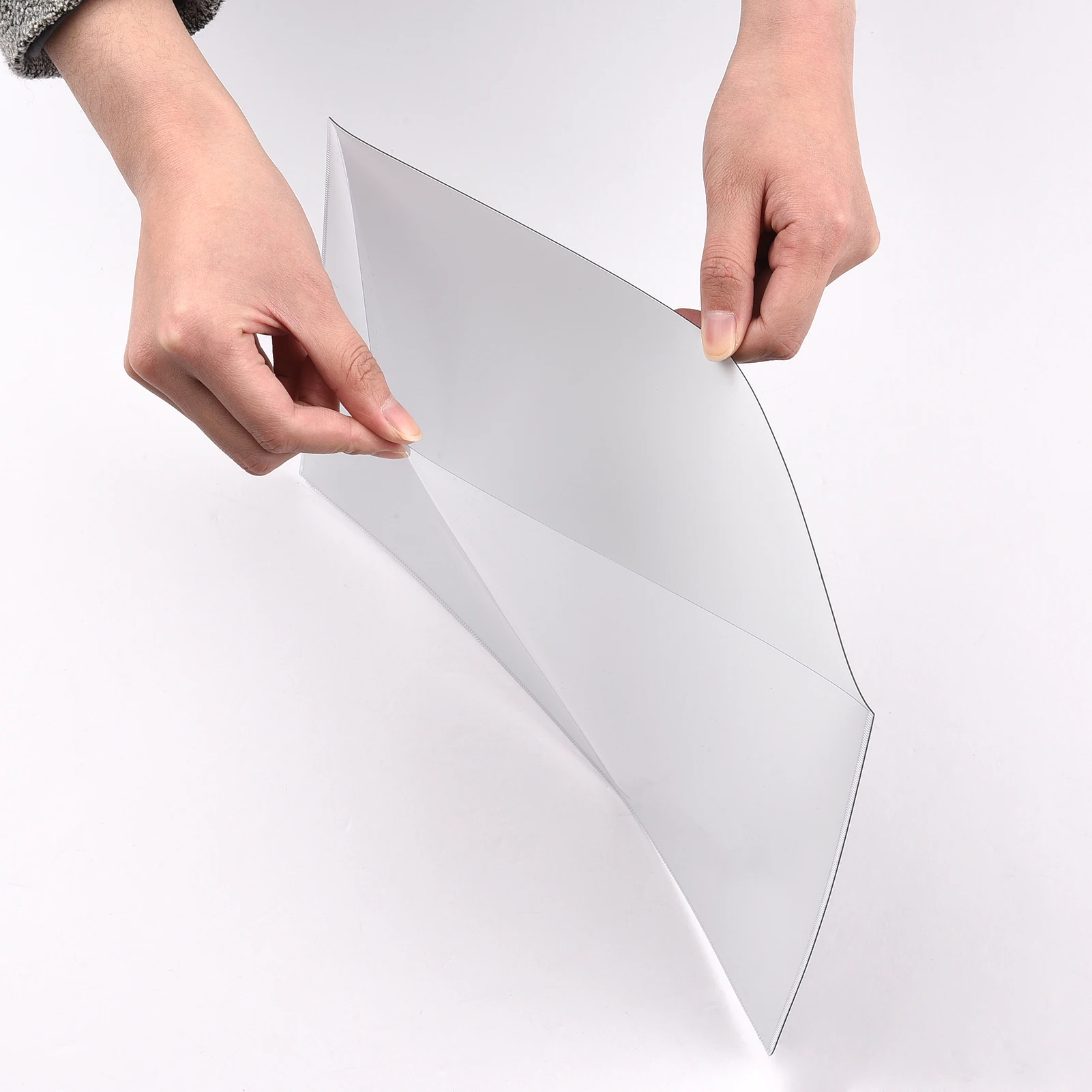 

A4 Document Sign Holder Pocket Magnetic File Pouch PVC Poster Picture Notice Display Frame for Whiteboard Fridge Cabinet