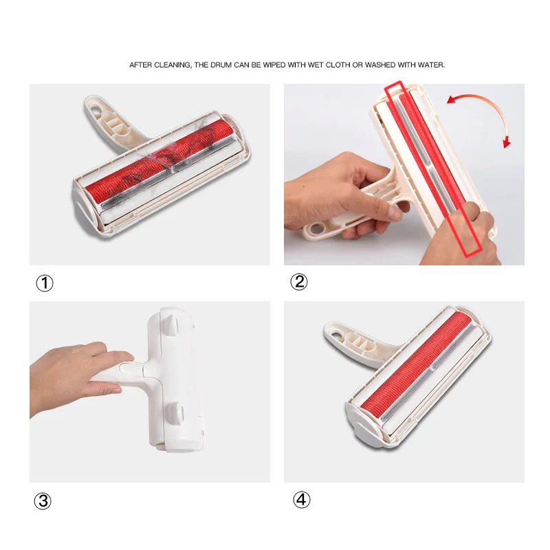 2 сторонний ролик для удаления шерсти домашних животных Приклеивание ворсинок