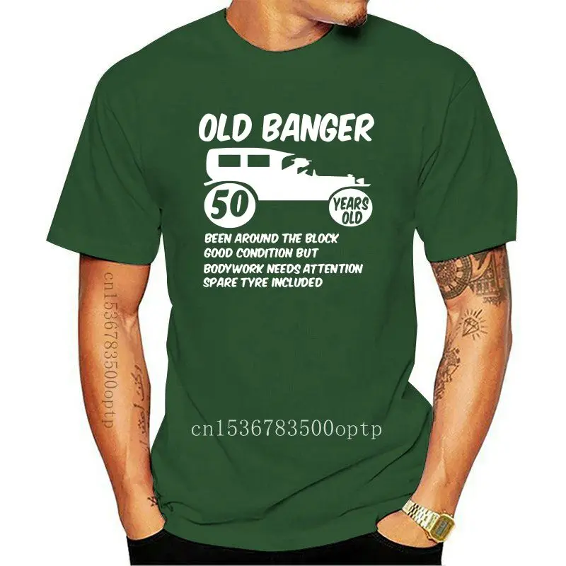 Футболка мужская с круглым вырезом смешной Топ для 50-летнего дня рождения