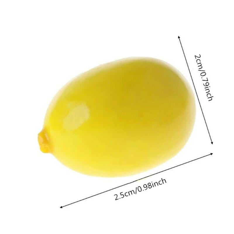 Искусственные мини-фрукты из пенопласта рождественские искусственные фрукты