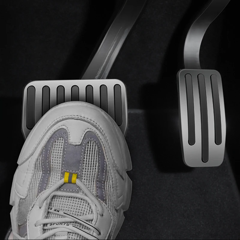 Подставка для педали тормоза акселератора из алюминиевого сплава не скользит