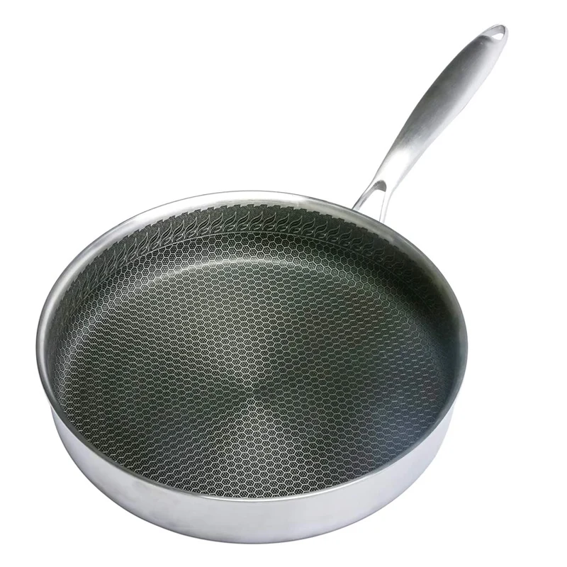 Сковорода для жарки из нержавеющей стали 20/26/28 см