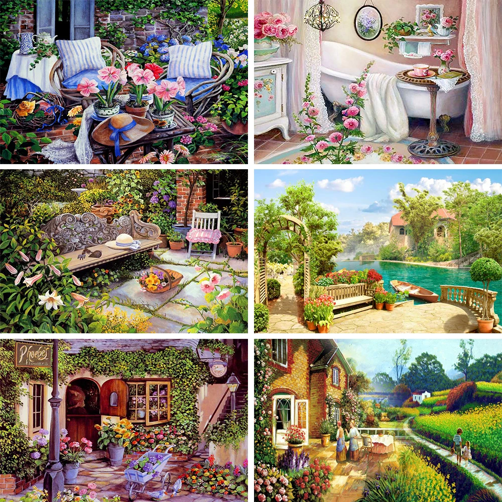 

Full Square/Round DIY Needlework Diamond Embroidery 5D Diamond Painting Mosaic Painting Home Decoration Gift 2021 New