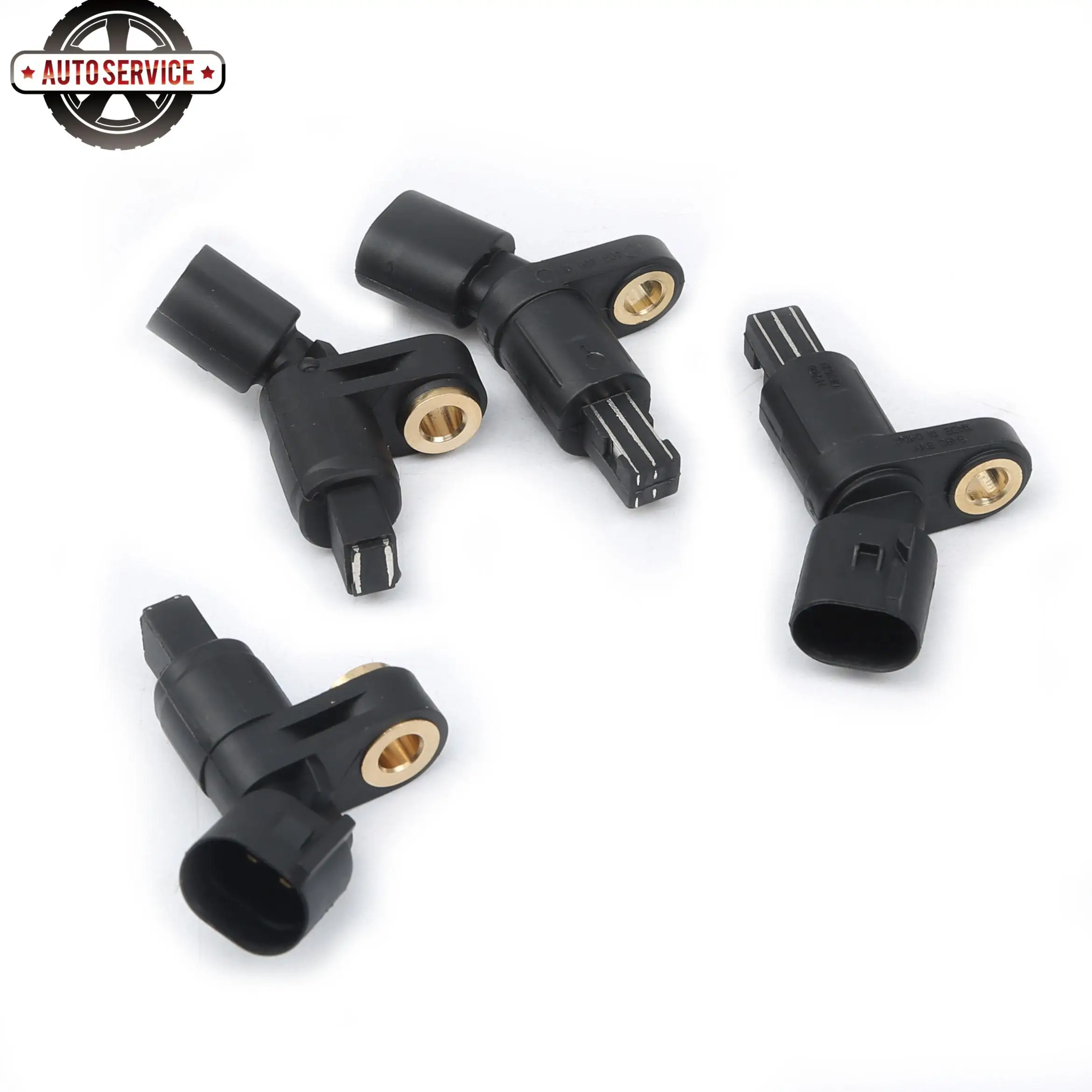 

Rear And Front 4PCS ABS Wheel Speed Sensor Kit For VW Golf Jetta MK4 Audi A3 TT Skoda Octavia Seat Leon Toledo FWD 1J0 927 803