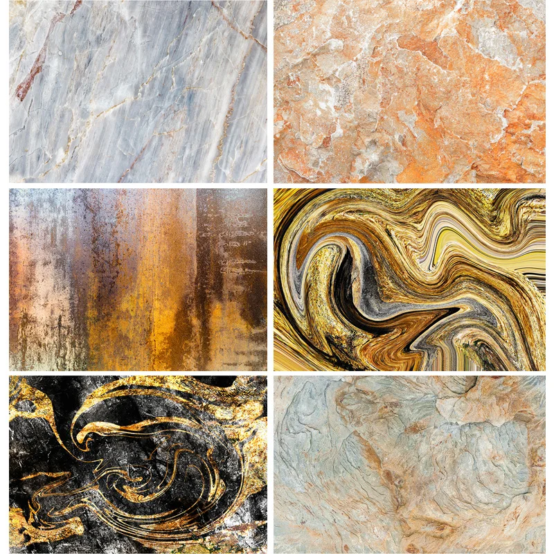 

SHUOZHIKE Marble Texture Backdrop Pattern Abstract Baby Portrait Photography Background For Photo Studio Props 201122DPS-03