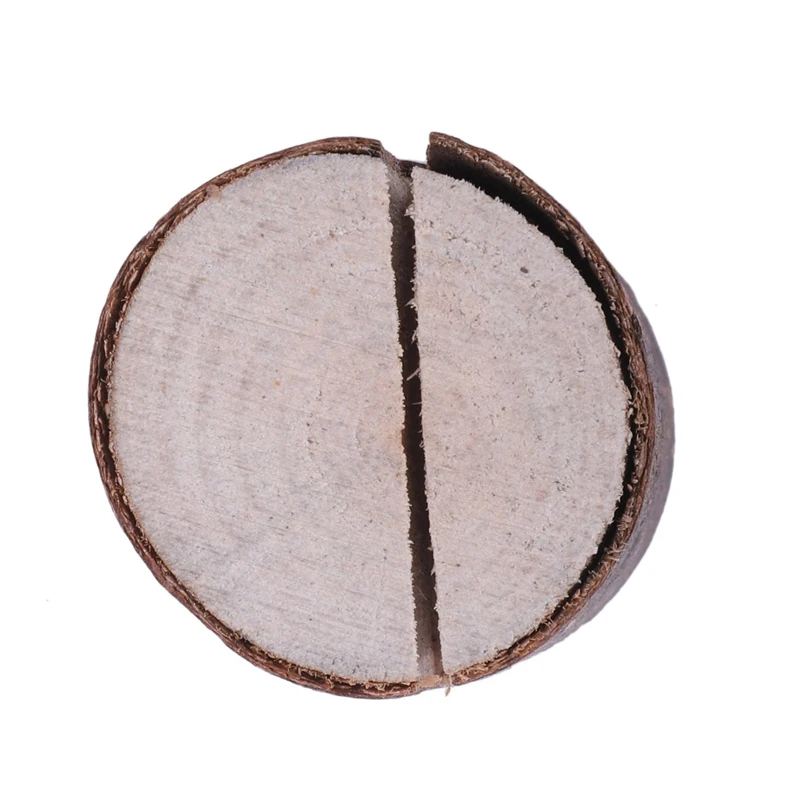 

10pcs Wooden Wedding Name Place Card Holders Home Decor