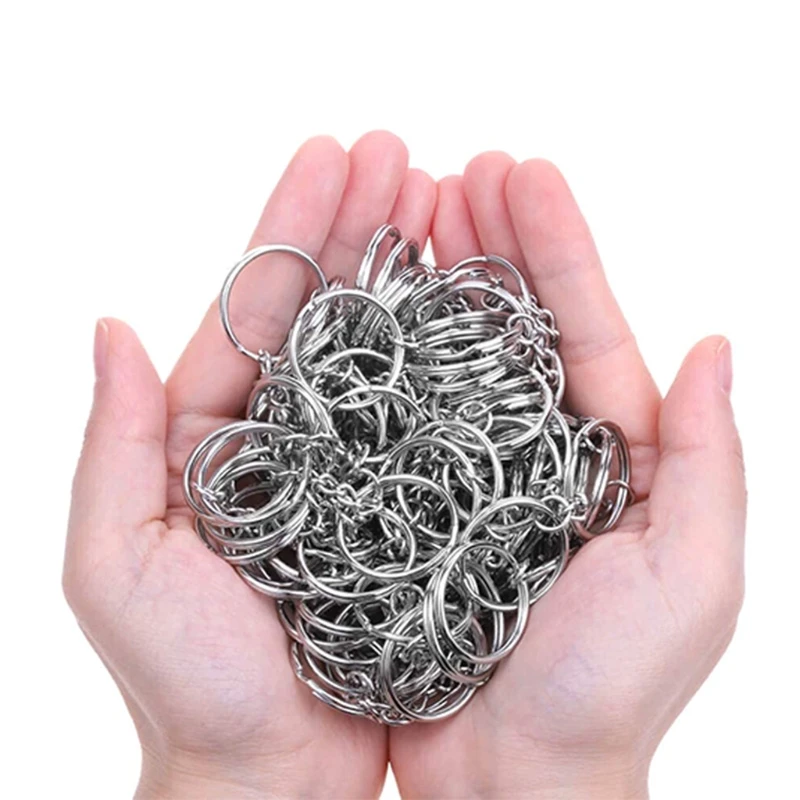 

Acrylic Keychain Blanks Clear Tassels Kit Tassels Rings Crafting DIY 72pcs