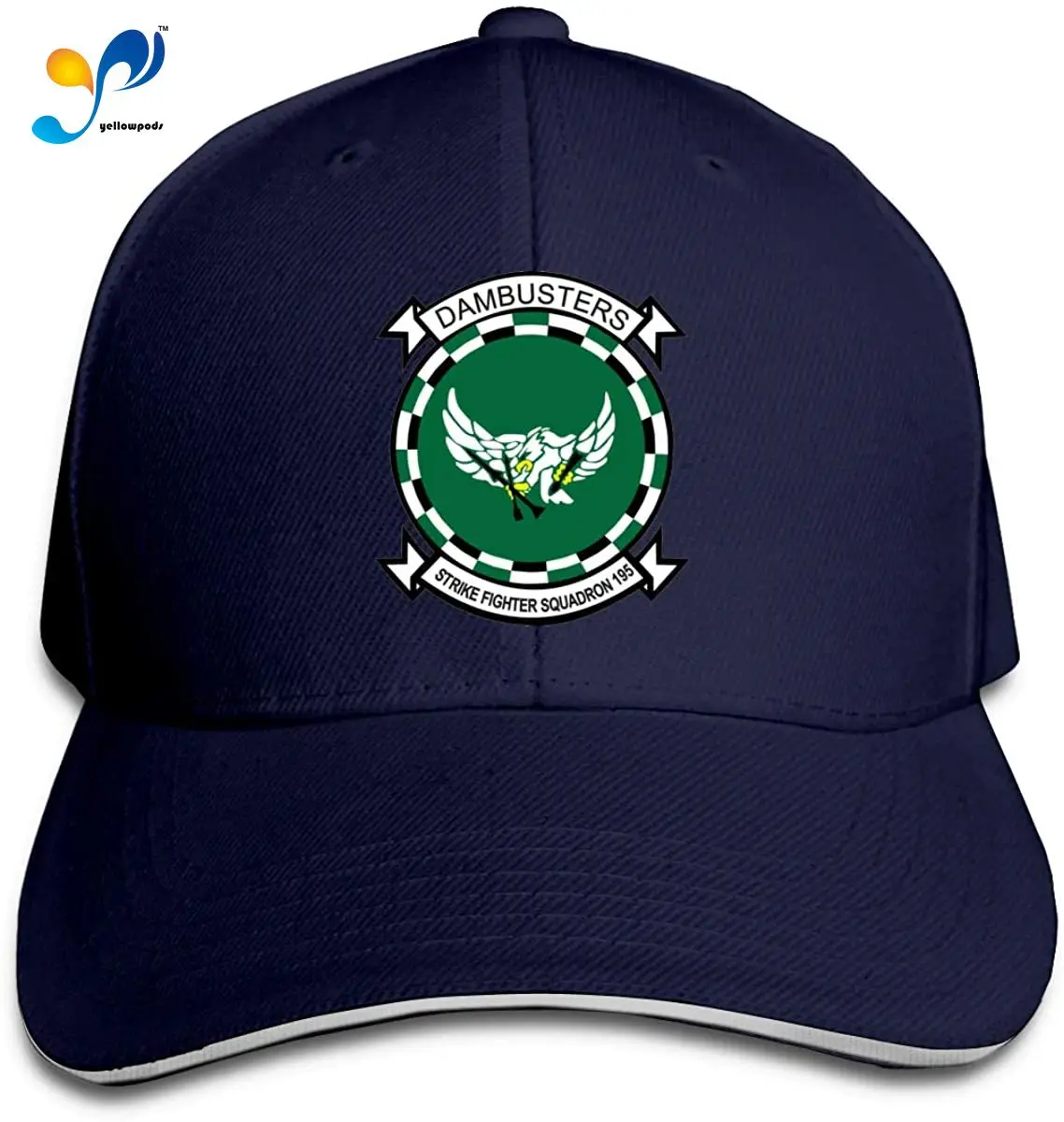 

VFA-195 Dambusters Men Cotton Classic Baseball Cap Adjustable Size