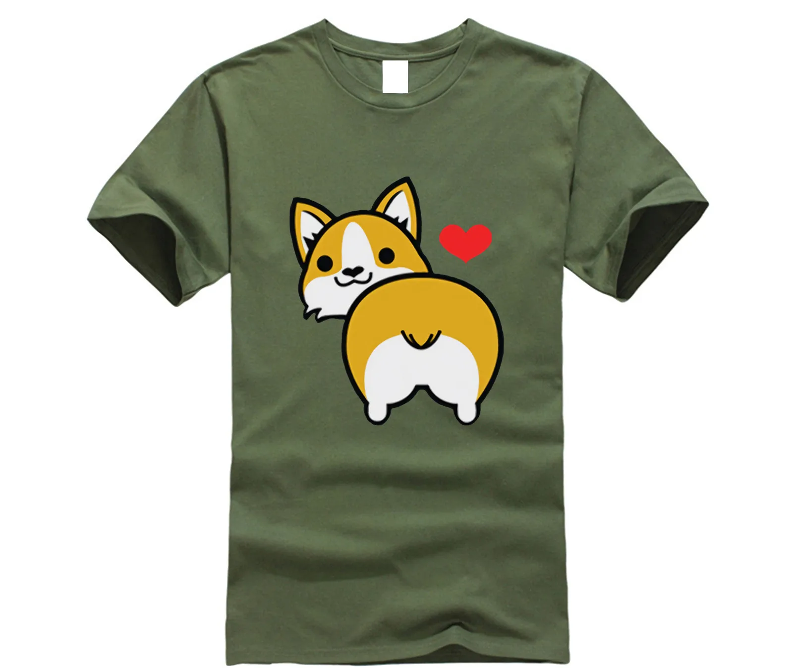 I love Corgi Butt T-Shirt | Мужская одежда
