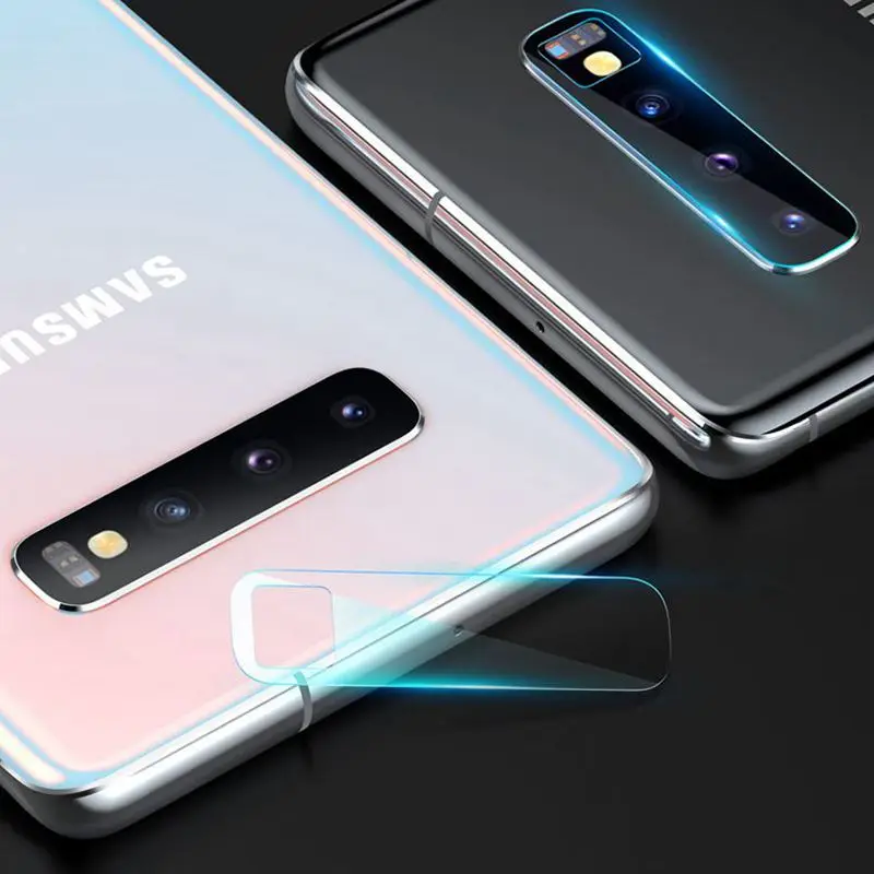 Защитная пленка для камеры samsung S10 из закаленного стекла Plus алюминиевая