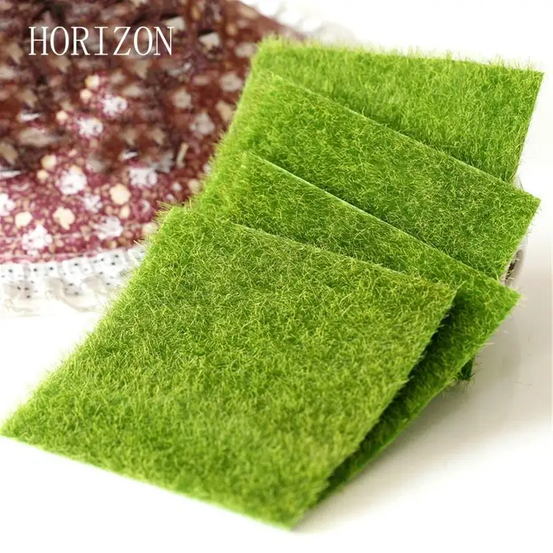 

Miniature Garden Ornament DIY Mushroom Craft Pot Fairy Articial Lawn Grass for Wedding Xmas Party Decoration