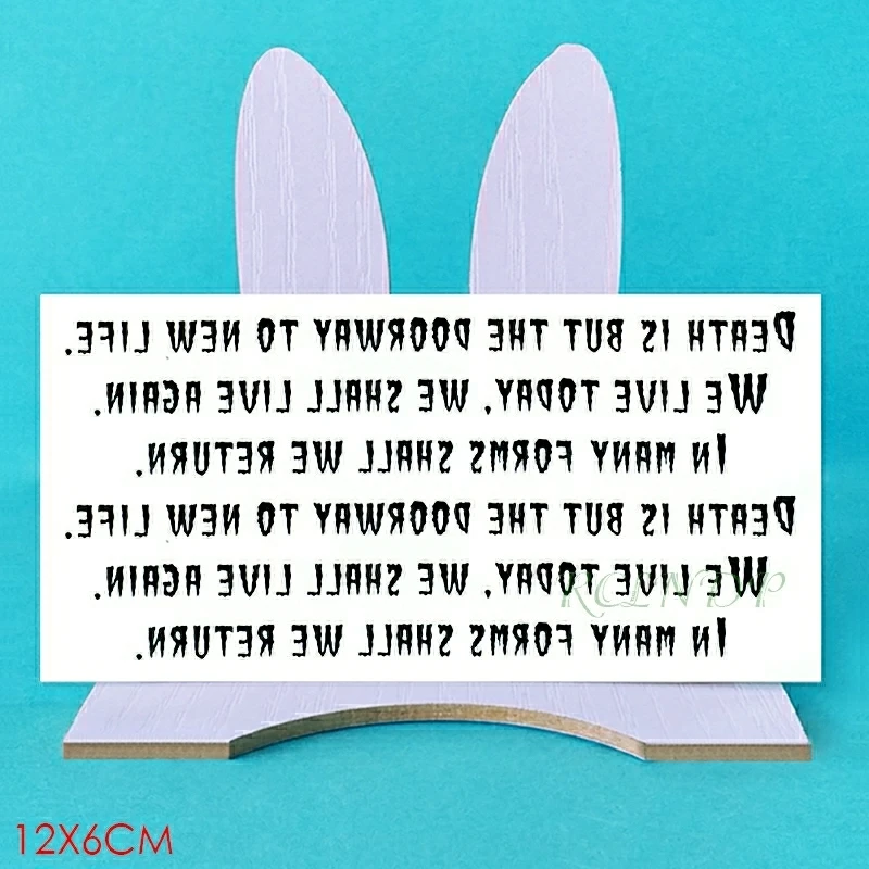 Водонепроницаемые временные татуировки наклейки слова буквы предложения тату