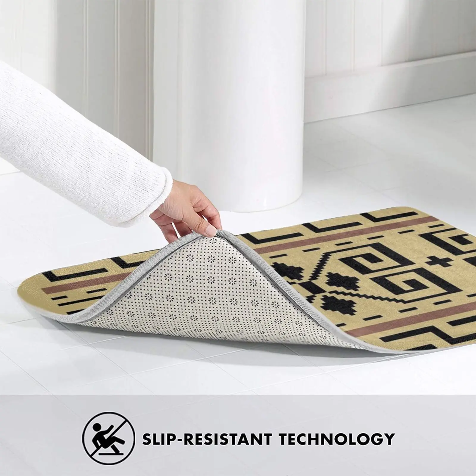 Большой коврик для свитера Lebowski с рисунком нескользящий входной двери в спальню |