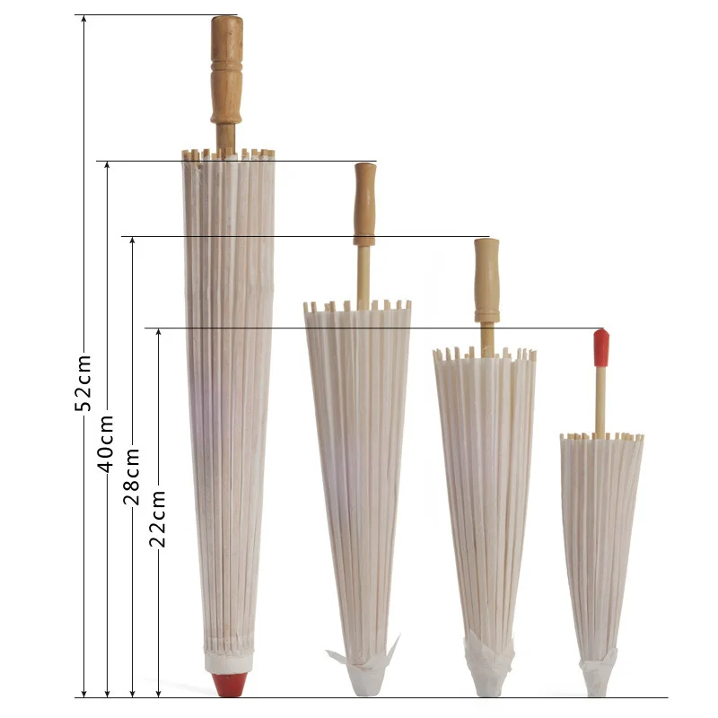 Новый маслобумажный белый зонт Китай традиционный танцевальный реквизит зонты