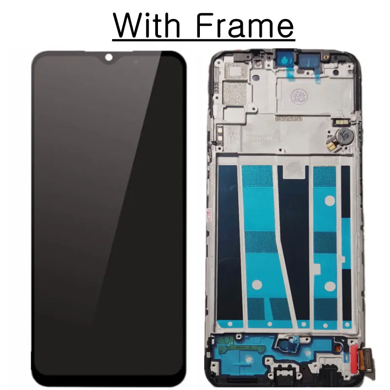 Pantalla LCD AMOLED de 6,4 pulgadas para OPPO A91, montaje de digitalizador con pantalla t&aacute;ctil, repuesto para PCPM00, CPH2001, CPH2021-2