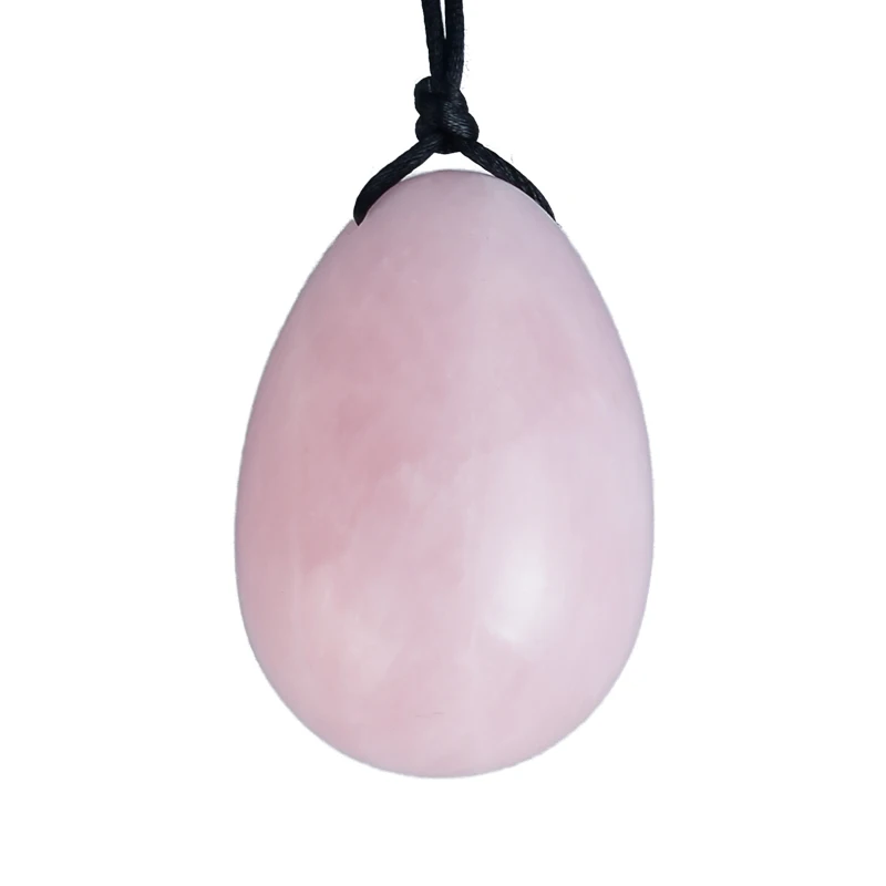 45*30 мм Романтическая любовь яйцо просверленные натуральные розы кварцевые