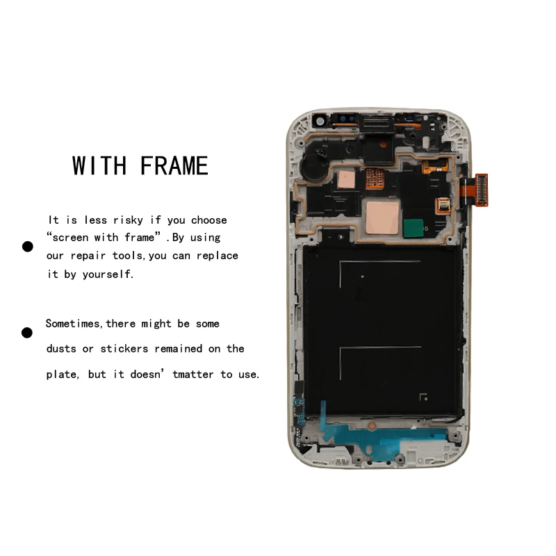 

Original Amoled LCDs Assembly For Samsung Galaxy S4 i9506 i9500 i9505 i337 Screen LCD Touch Screen Display Digitizer+with Frame