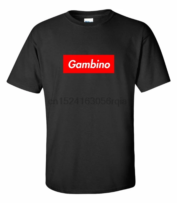 Новая детская футболка Gambino потому что Интернет Redbone 3005 Дональд Гловер | Мужская