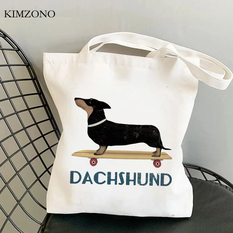 

French Bulldog shopping bag canvas bolsas de tela tote bolsa recycle bag bag reusable net boodschappentas sac toile