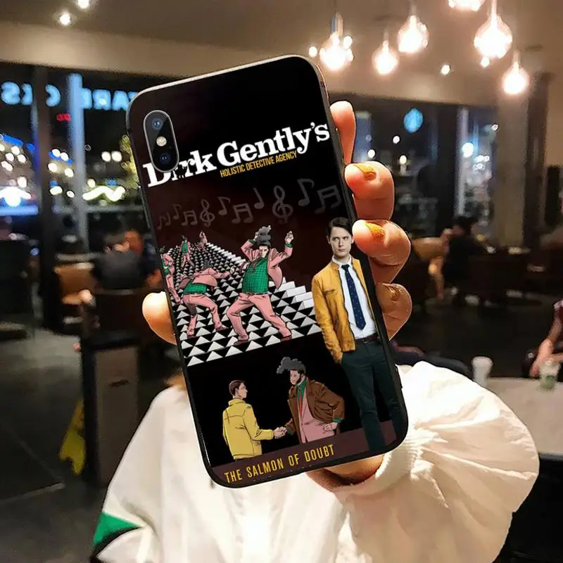 

Dirk Gently tv show Phone Case for iPhone 11 12 mini pro XS MAX 8 7 6 6S Plus X 5S SE 2020 XR luxury shell coque shell