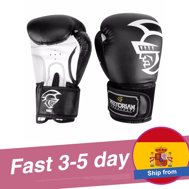 

Boxing Gloves 10-16OZ Wholesale PRETORIAN Pair Muay Thai PU Leather Boxing Gloves Men Women Training MMA Grant Box Gloves