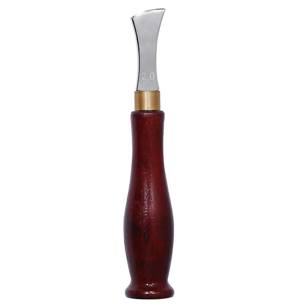 Leather Arch Edge Creaser Sector Cutter Shallow Groove Press Decorate Line Tool Punch Embedding Thread Leathercraft 1-2.5mm | Дом и сад