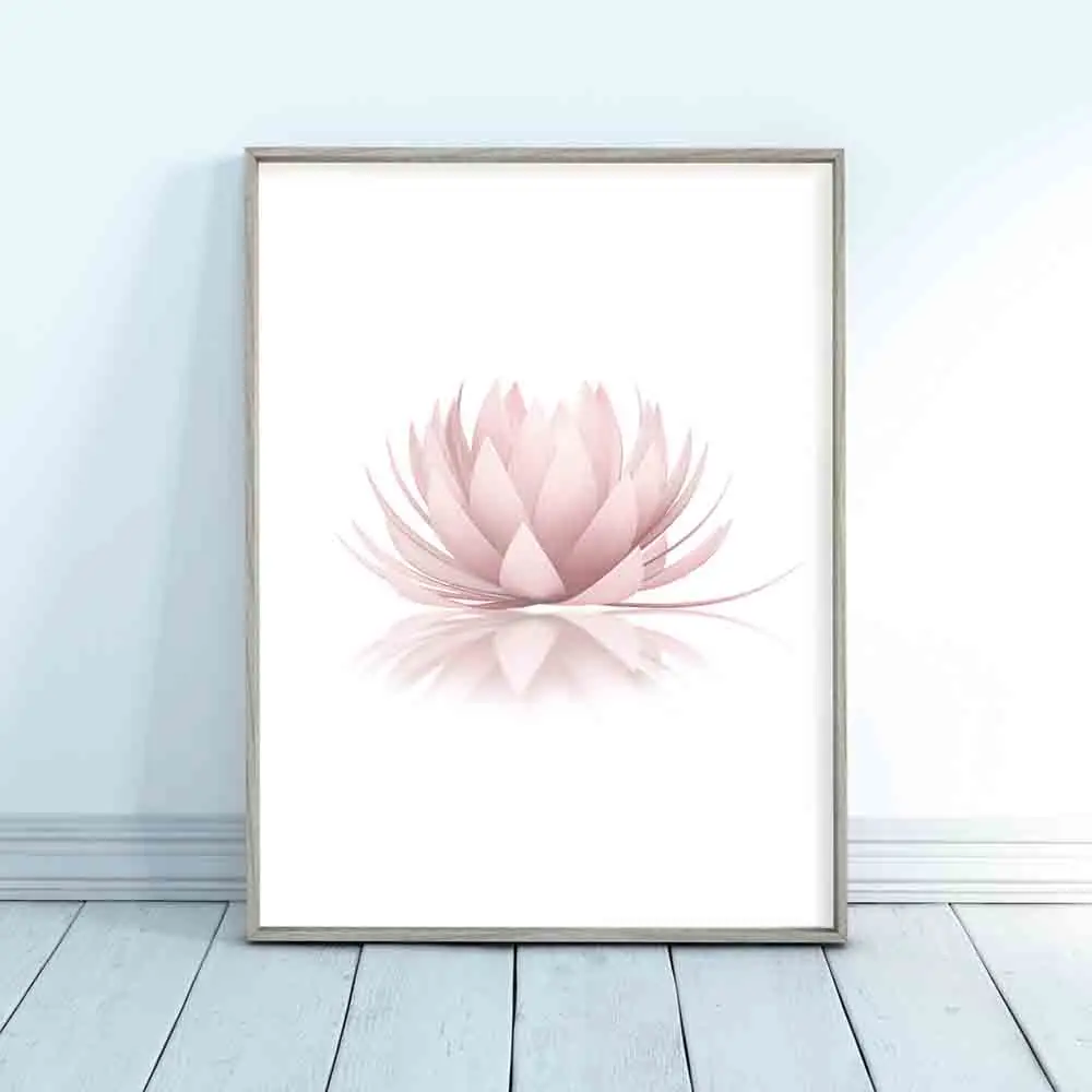 

Картина на холсте BAKE Розовый Лотос