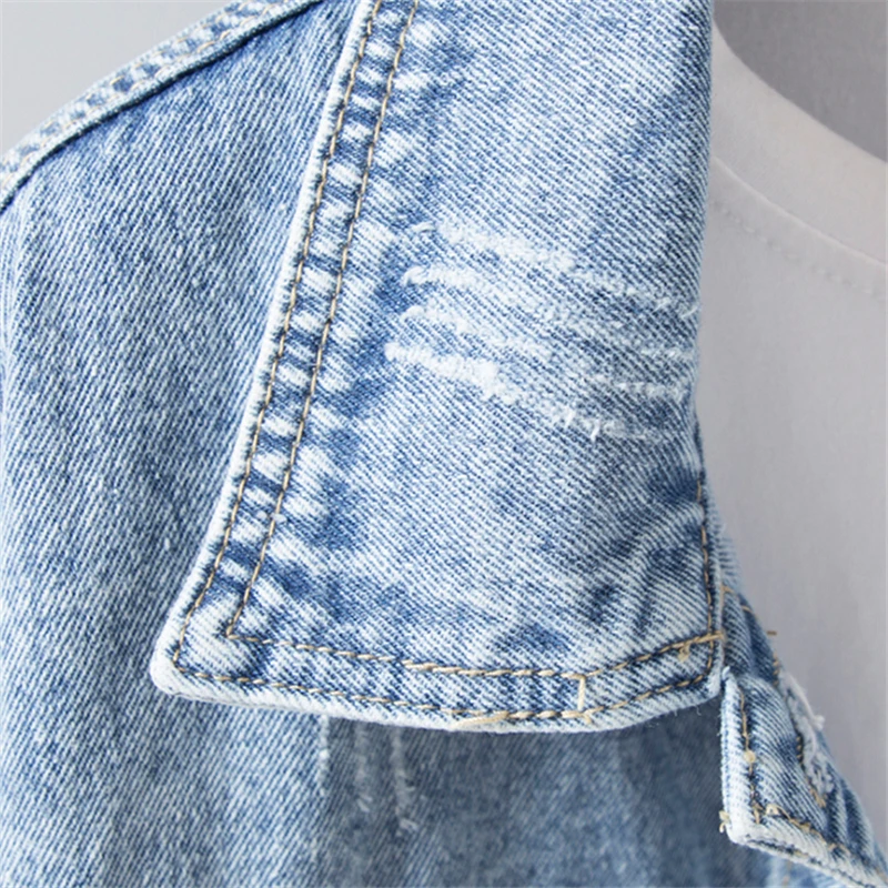 Винтаж бомбардировщик куртка джинсовая Для женщин Классическая верхняя одежда в