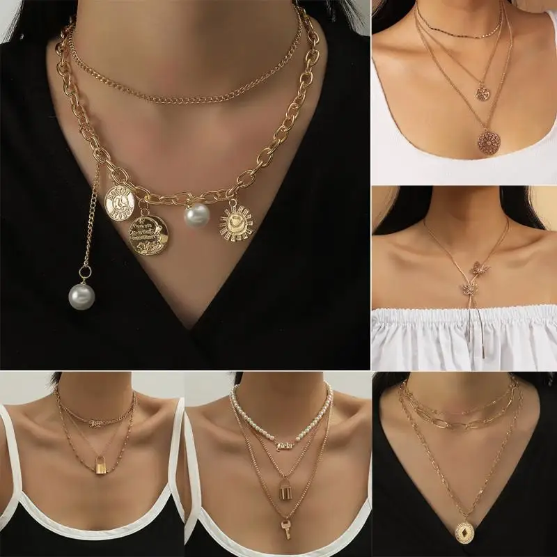 

Fashion Simple Ladies Necklace Tassel Necklace Temperament Butterfly Pendant Clavicle Chain Jewelry Gift