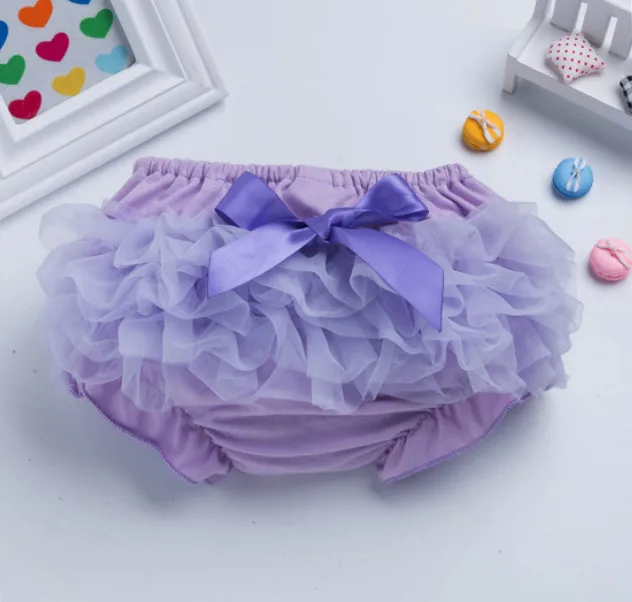Кружевные трусы для девочек высокое качество трусики с оборками детские бантом