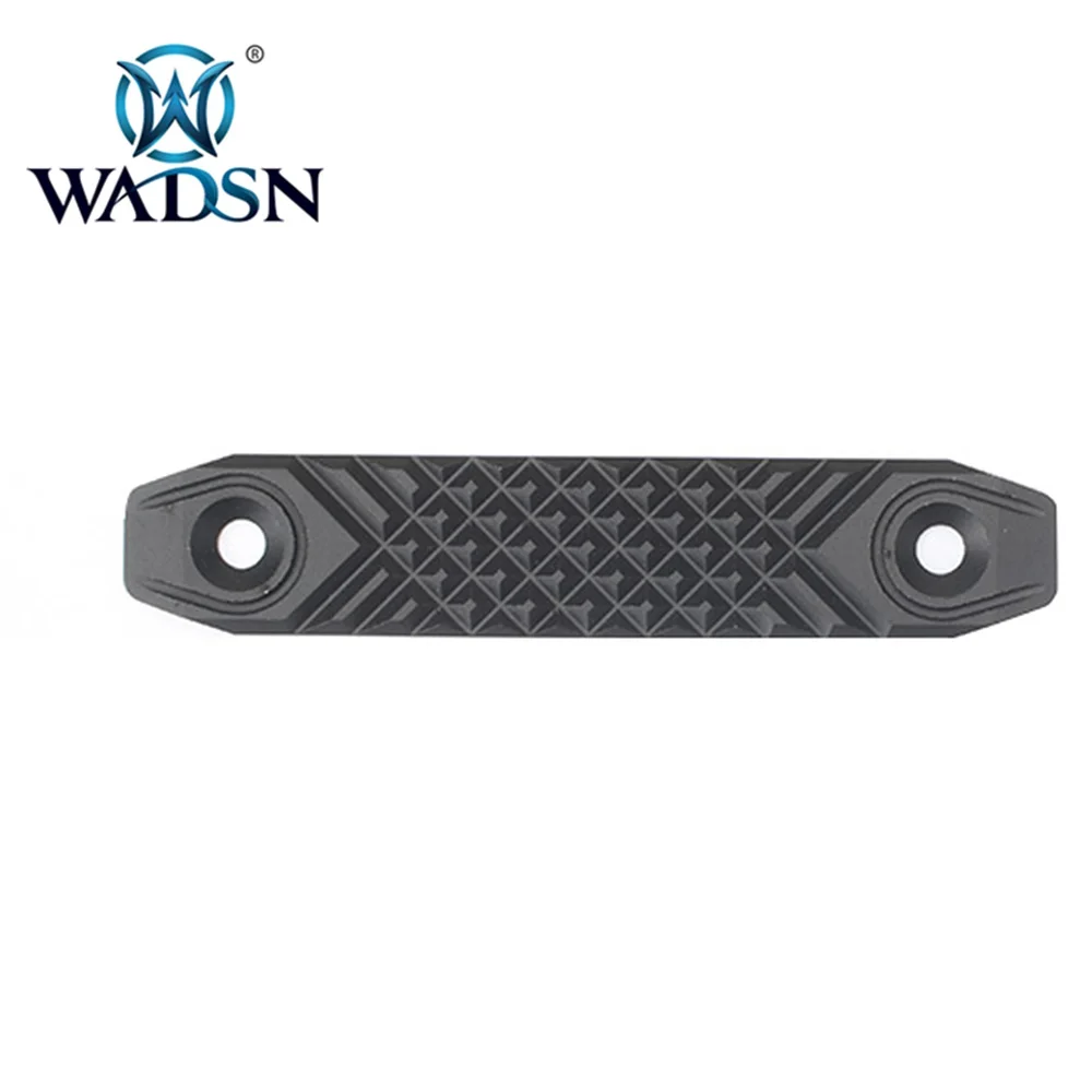 80x16mm MA WADSN Tactical RS CNC Handguard Rail Крышка для M-lok и Keymod короткие Railscales стиль WME08003 охотничий оружейный светильник аксессуар - Цвет: 80x16mm MA