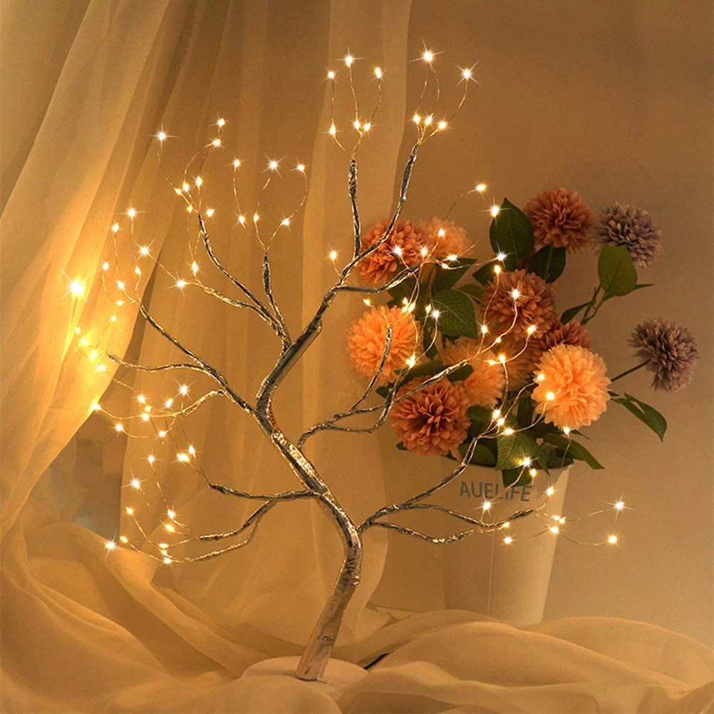 

Brand 36/108 LEDS Night Light Bonsai Tree Light Gypsophila Lights Home Party Wedding Indoor Decoration Night Light