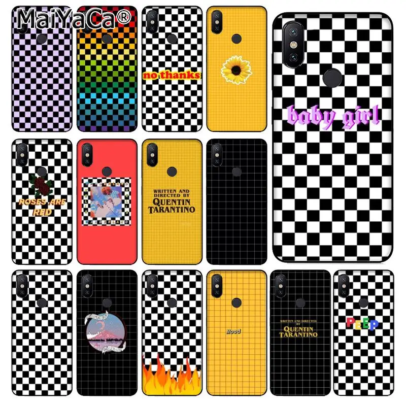 Фото Мягкий силиконовый чехол MaiYaCa для телефона xiaomi mi 6 8 se note2 3 mix2 redmi 5 5plus note 4