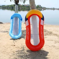 water hammock swimming pool beach water hammock in air mattress lounger floating sleeping cushion foldable inflatable air drop
