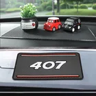 1 шт. автомобильный нескользящий коврик, нескользящий коврик для Peugeot 407 SW, коврик для приборной панели, Стайлинг автомобиля для peugeot 407, аксессуары