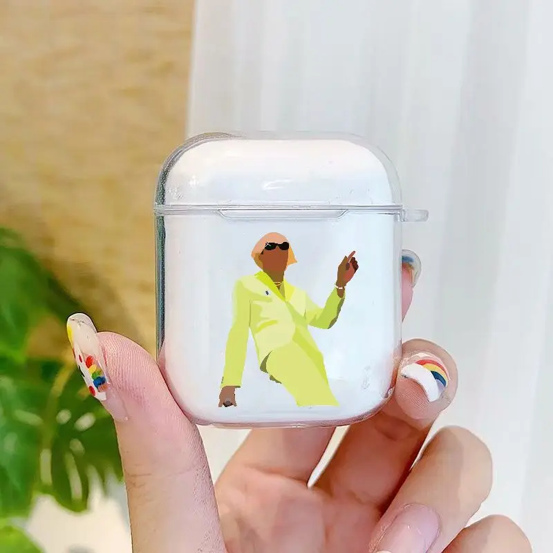 Чехол для Airpod pro прозрачный силиконовый чехол Airpods 2 1 3 s | Мобильные телефоны и