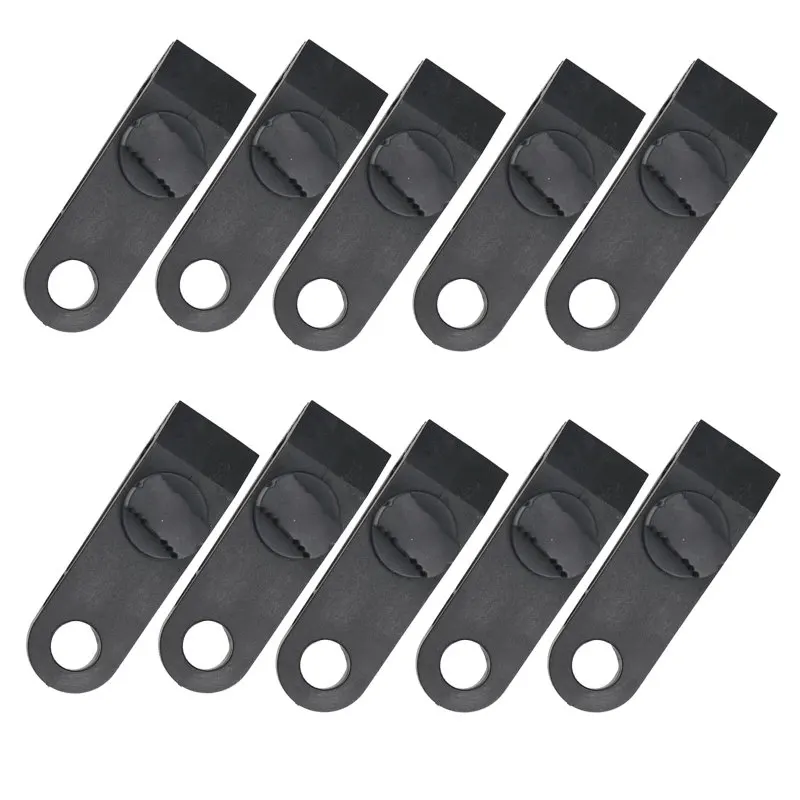

10-piece Clip Heavy Duty High Quality Durable Advanced Lock Handle Awning Canopy Camping Tarpaulin Caravan Tent Accessories